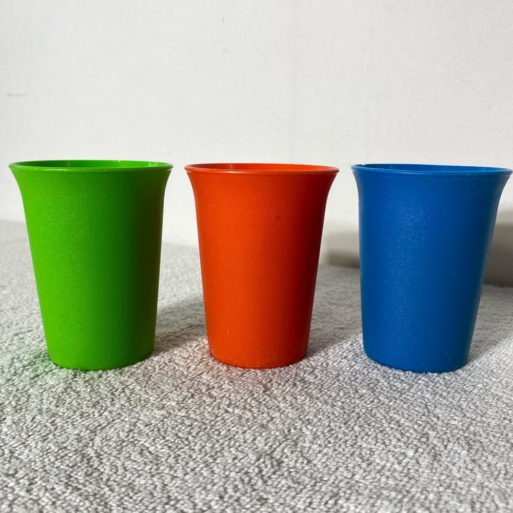 Vintage Tupperware 70s 80s Classic Bell Tumblers x6 Nostalgia - Picture 8 of 11